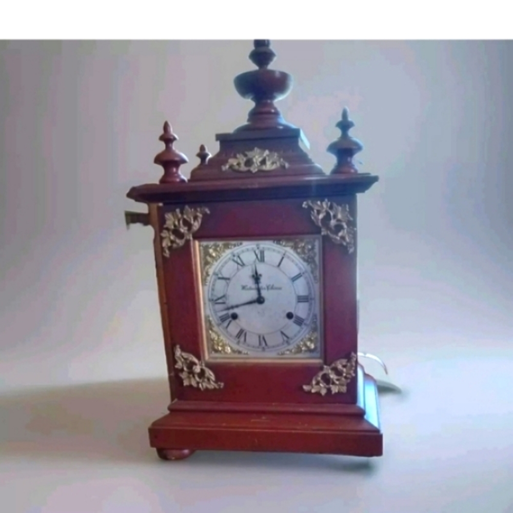 1836 Wilcox Westminster Chimes Mantle Clock Pre-victorian